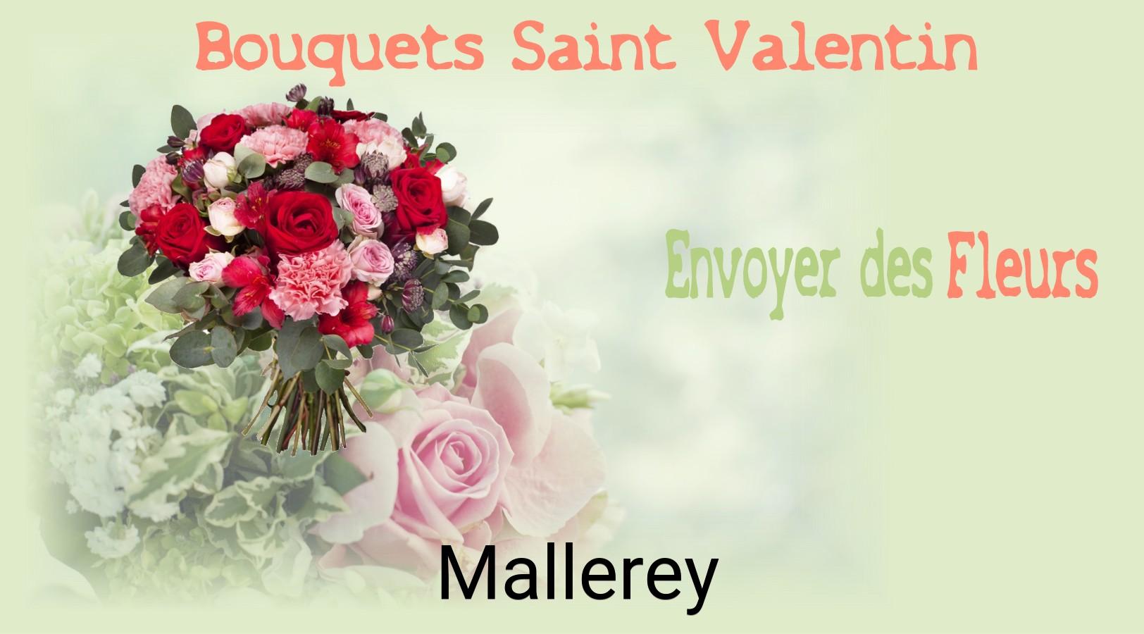 Roses de Saint-Valentin livrées à Mallerey
