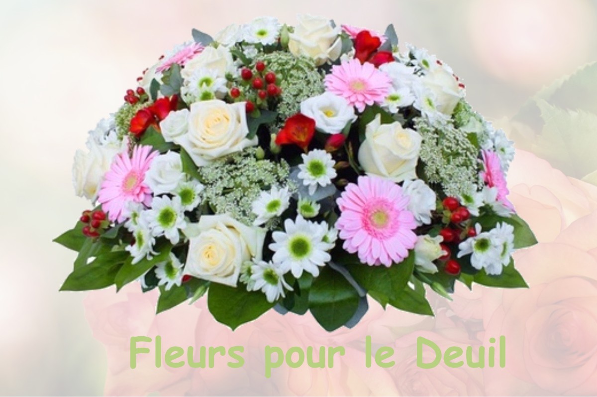 fleurs deuil MALLEREY